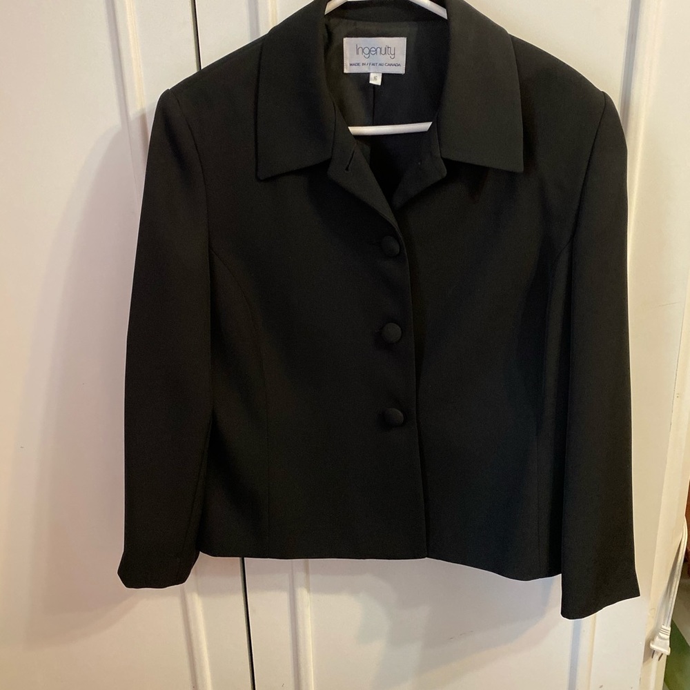 Ingenuity brand black blazer/jacket